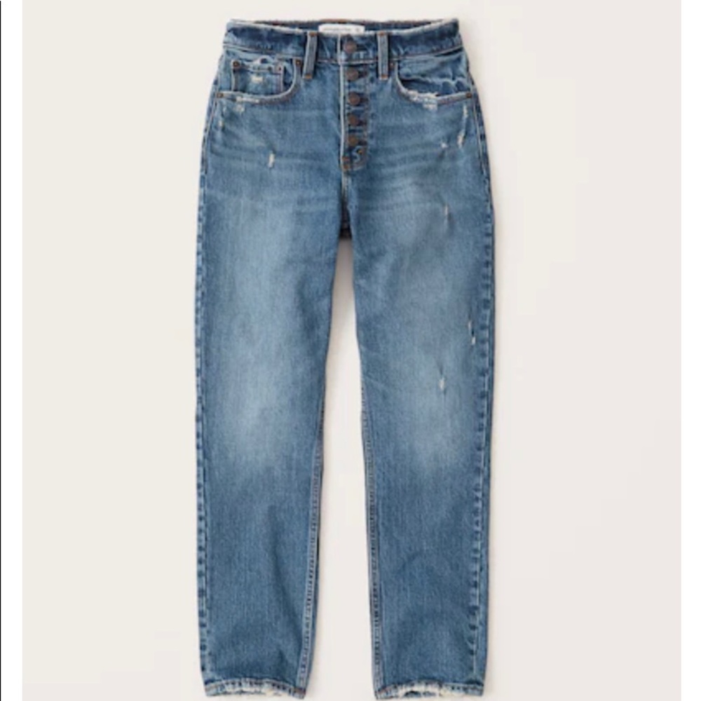 Abercrombie and Fitch hThe Mom High Rise